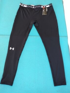 NWT Under Armour Mens HeatGear Compression 3/4 Leggings Training Pants - XL